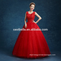 Ball gown white and red wedding dress Made In China Wedding Dress Ball Gown